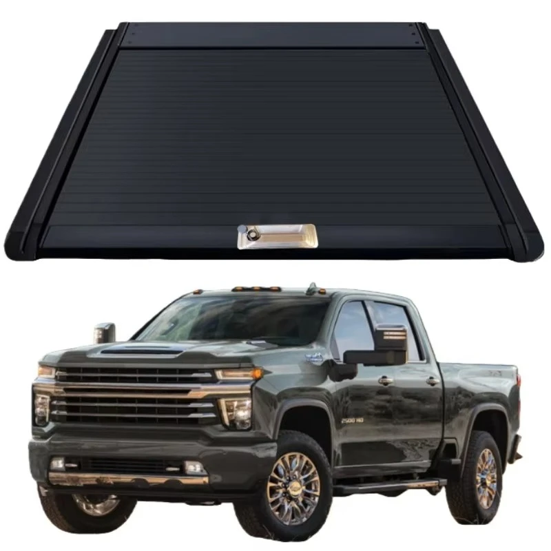 

Wholesaler Retractable Aluminum Roller Shutter Tonneau Cover Pickup Truck Bed Cover for 1500 Maverick Tundra
