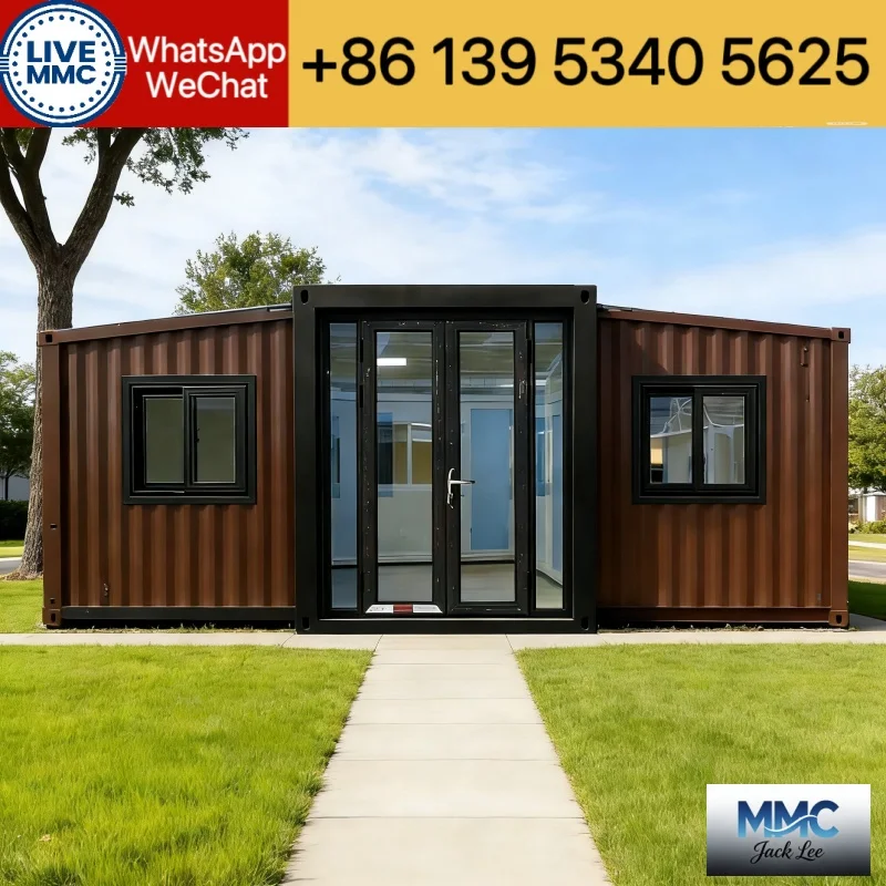 30ft Expandable Box Folding House Container House 2-3 Bedrooms Kitchen&Shower Garden House Capsule House