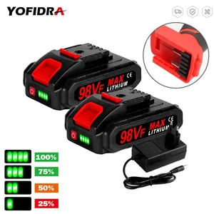 Wiederaufladbare Lithiumbatterie ohne Batterie, Wechselsägenbatterie, Schlüssel, Mini -Kettensäge, 36VF, 48 VF, 88 VF, 18 V, 7500mah 8 Hauptverkauf wiederaufladbarer Akku 88 V - №5