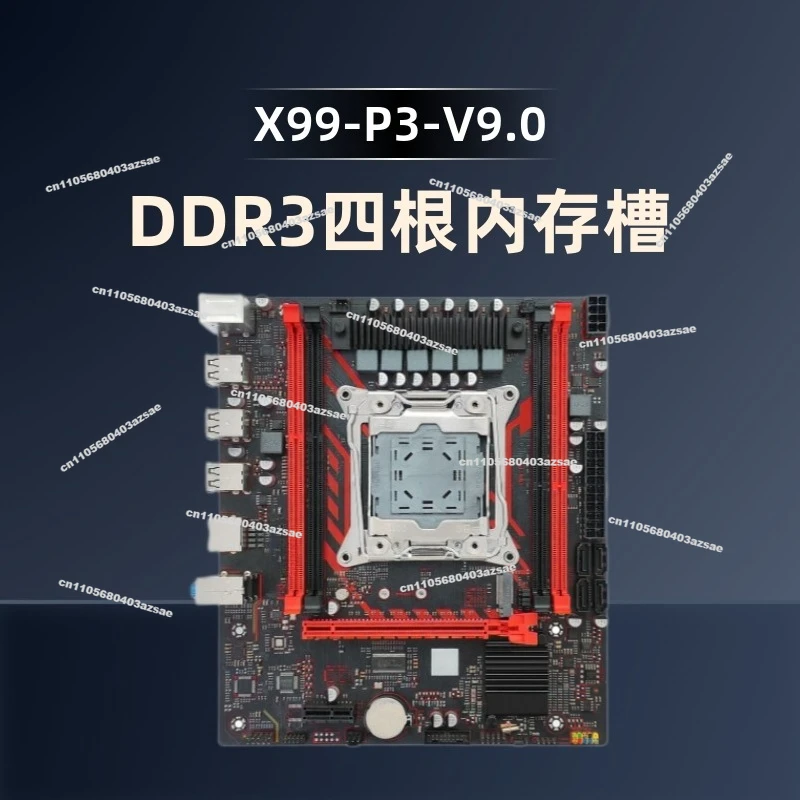 For X99-P3-V9.0 Motherboard Desktop Computer DDR3 Supports Pins LGA2011-3