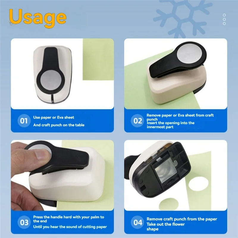 

ABLK 1 комплект круглый дырокол для тиснения для детей DIY ремесло круговой дырокол 9/16/25/38/50 мм дырокол