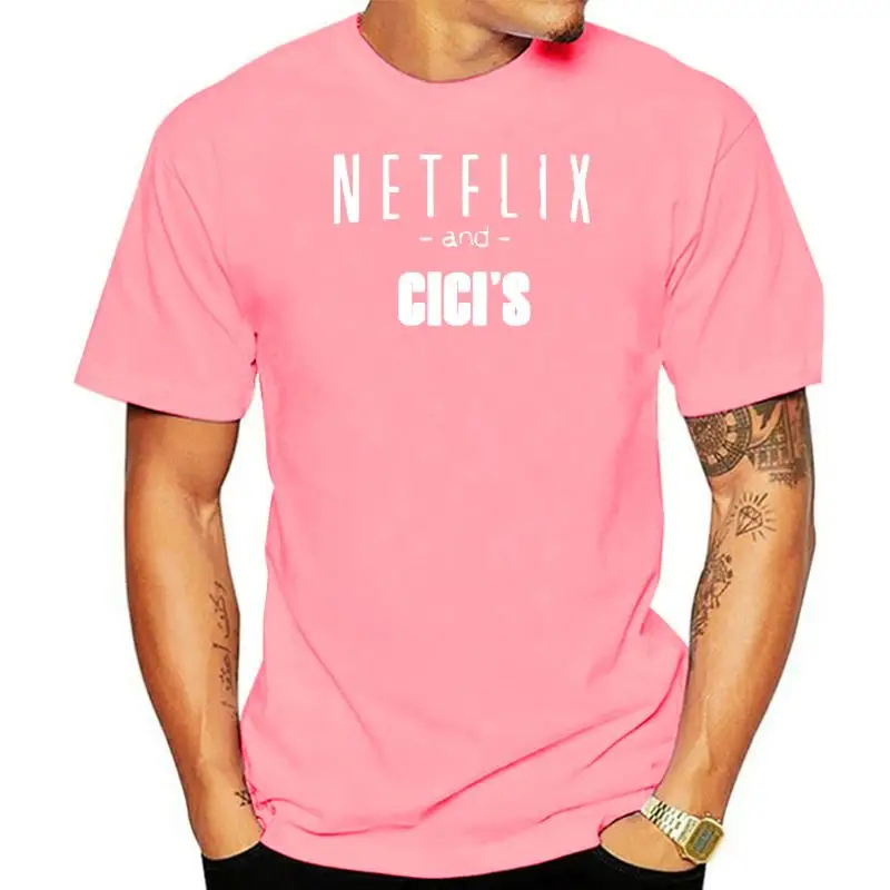 Netflix And CiCi Pizza Fast Food Fan T Shirt