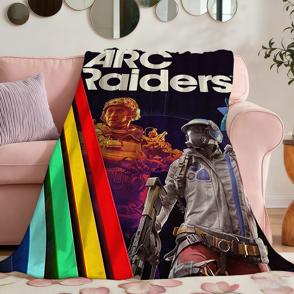 A-ARCS-ES R-RaiderS-ES Video Game Blanket Soft Warm Furry Throw Super Kids Toys Bed Sofa Car Cradle