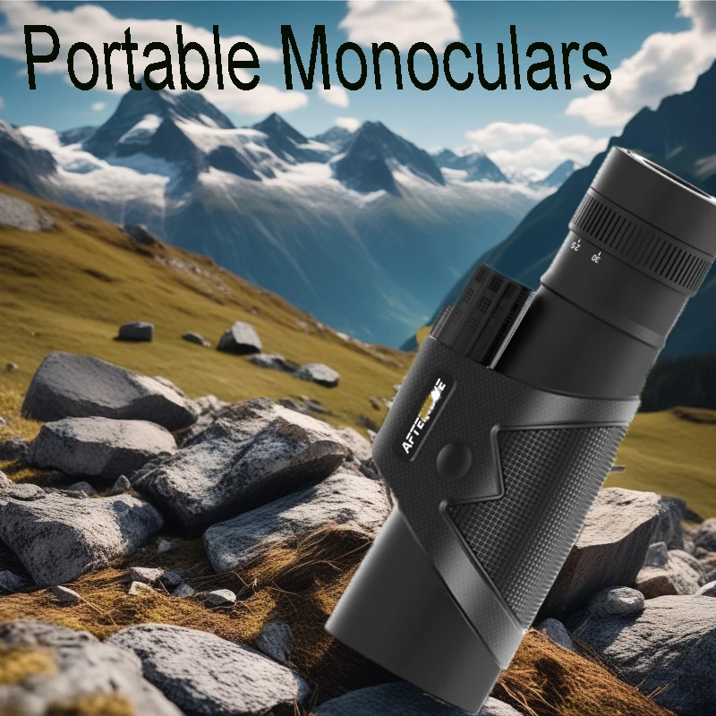 

Portable Monoculars 10X42 Telescope Long-distance High Definition FMC Multi-layer Coated Lenses Waterproof Non-slip Camping Bird