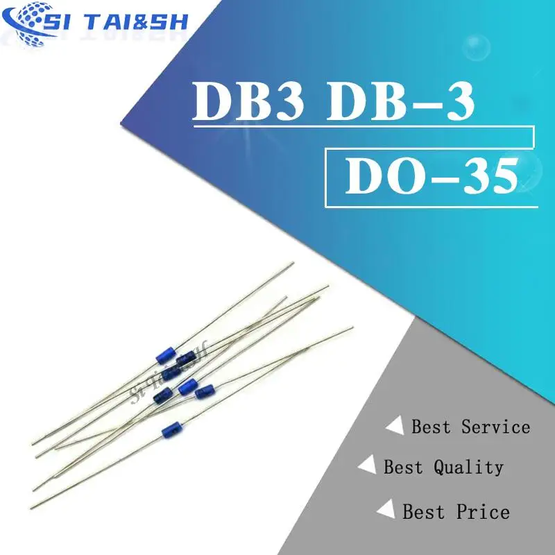 50PCS DB3 DB-3 Diac Trigger Diodes DO-35 DO-204AH