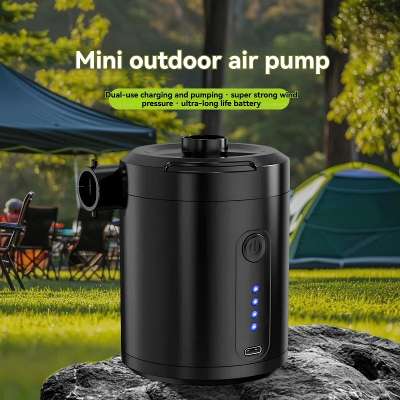 Swimming Circle, Air Cushion Bed, Inflatable Boat, Outdoor Electric Portable Inflatable Pump