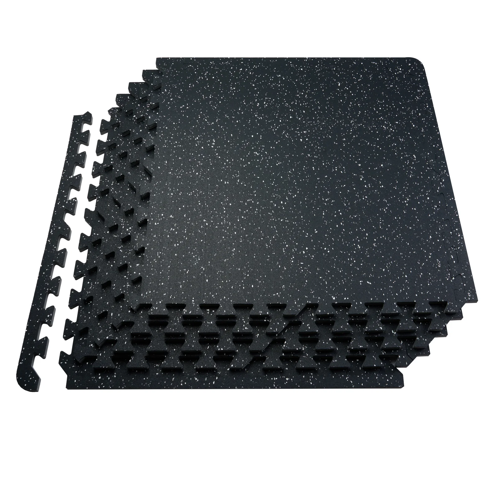 Home Gym Rubber Flooring - VEVOR Tapis Puzzle Emboîtable pour Salle