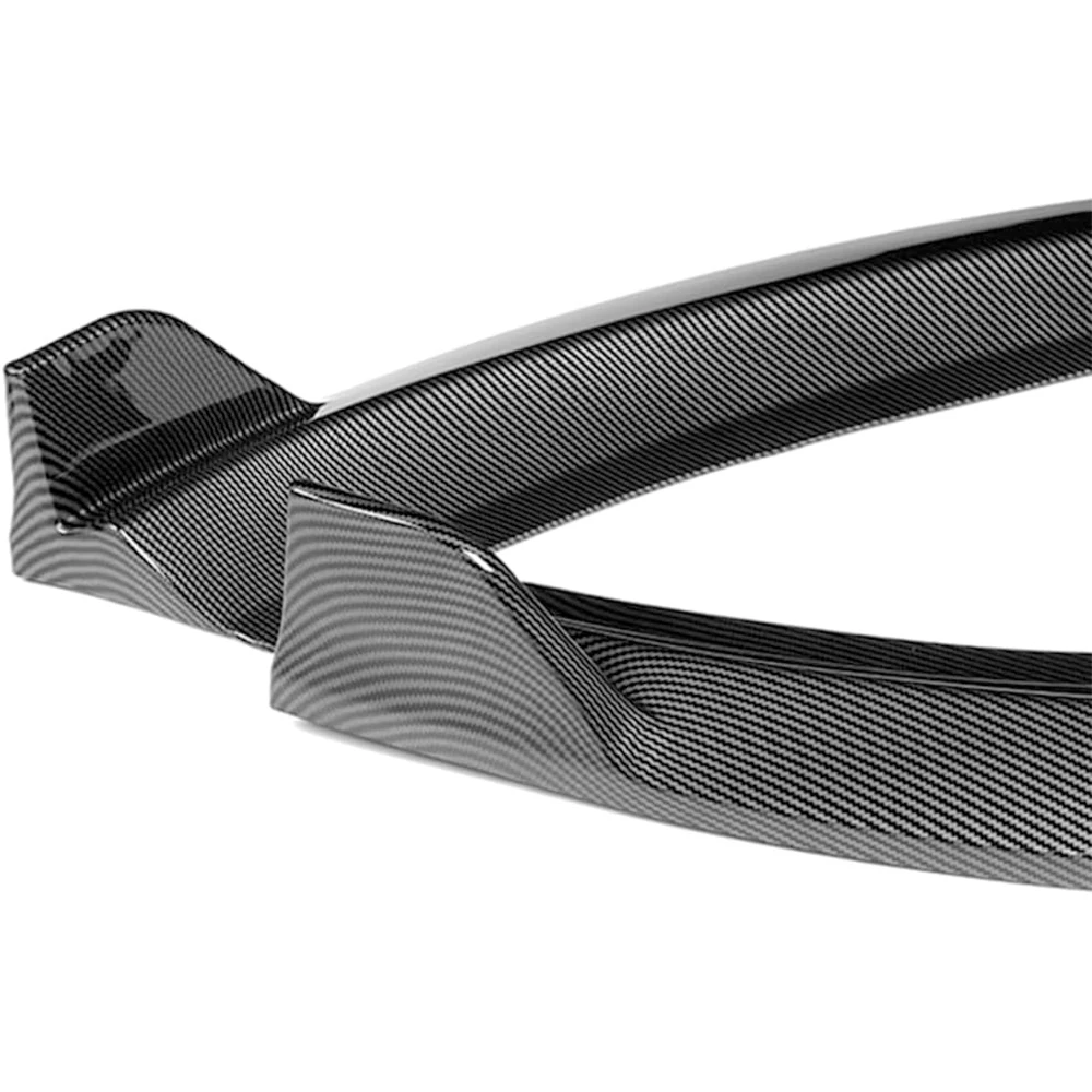 HTTYYX For Ford Fiesta 2014 2015 2016 2017 2018 2019 Model Car Front Bumper Splitter Lip Diffuser Body Kit Spoiler Guard view 2