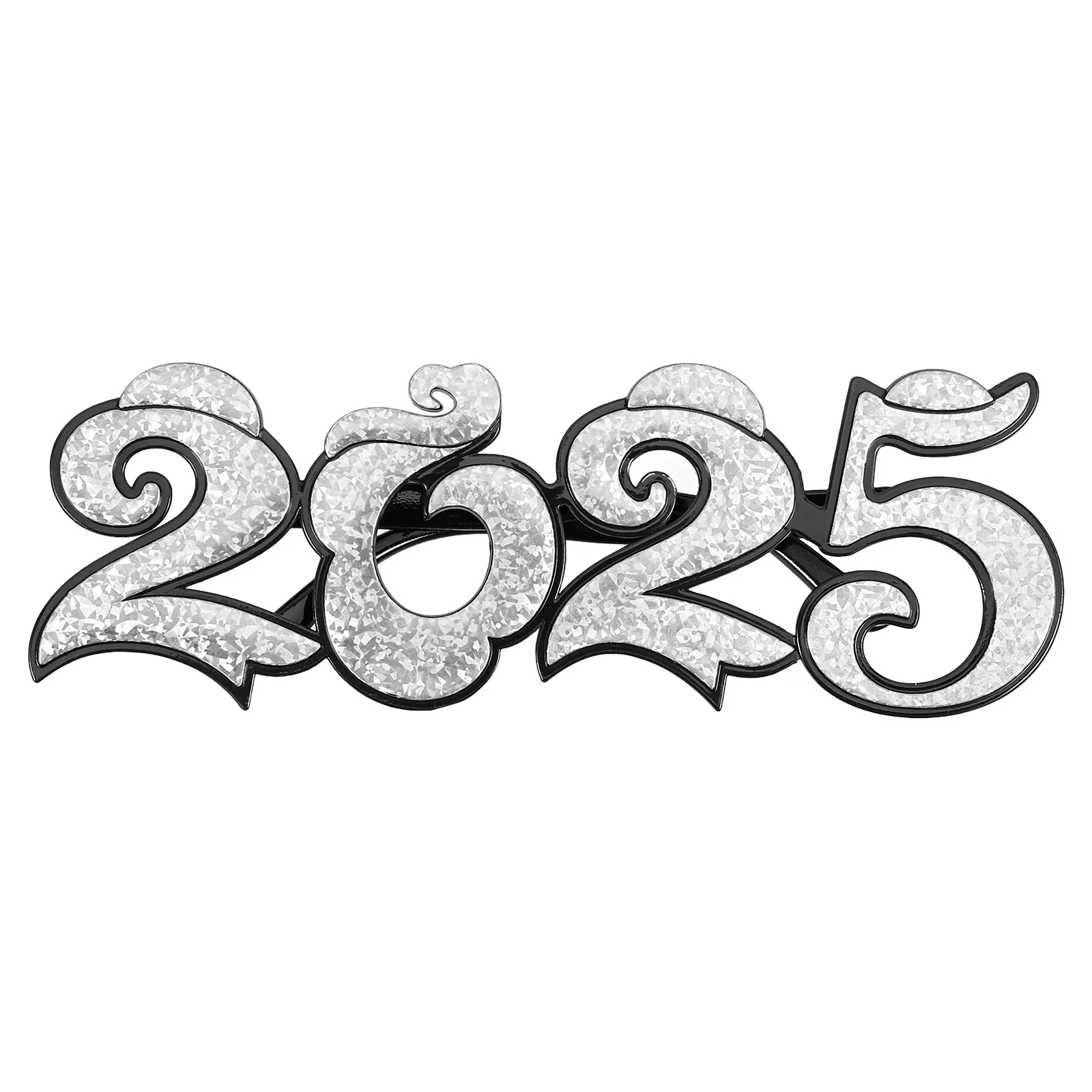 

2025 New Year Eyewear Unique Design Brighter Cooler Attractive Party Use Eyewear 2025 Theme Party Favors Eye Decoration