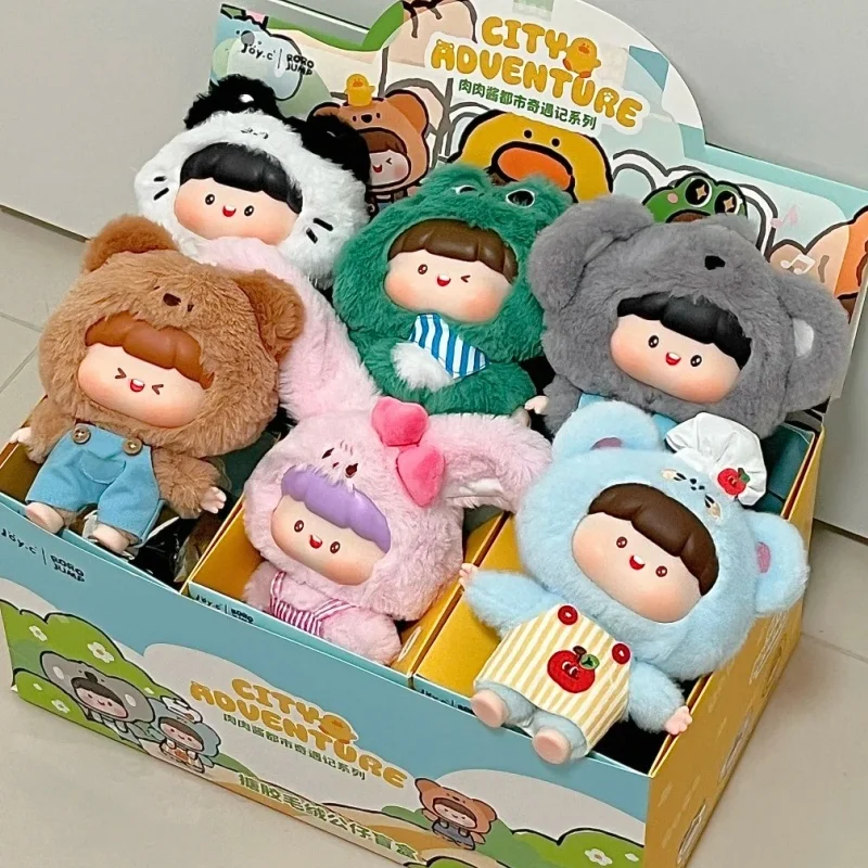 

New Original Roro Jump City Adventure Series Blind Box Vinyl Fashion Toy Bag Pendant Mysterious Box Cute Girl Birthday Gift