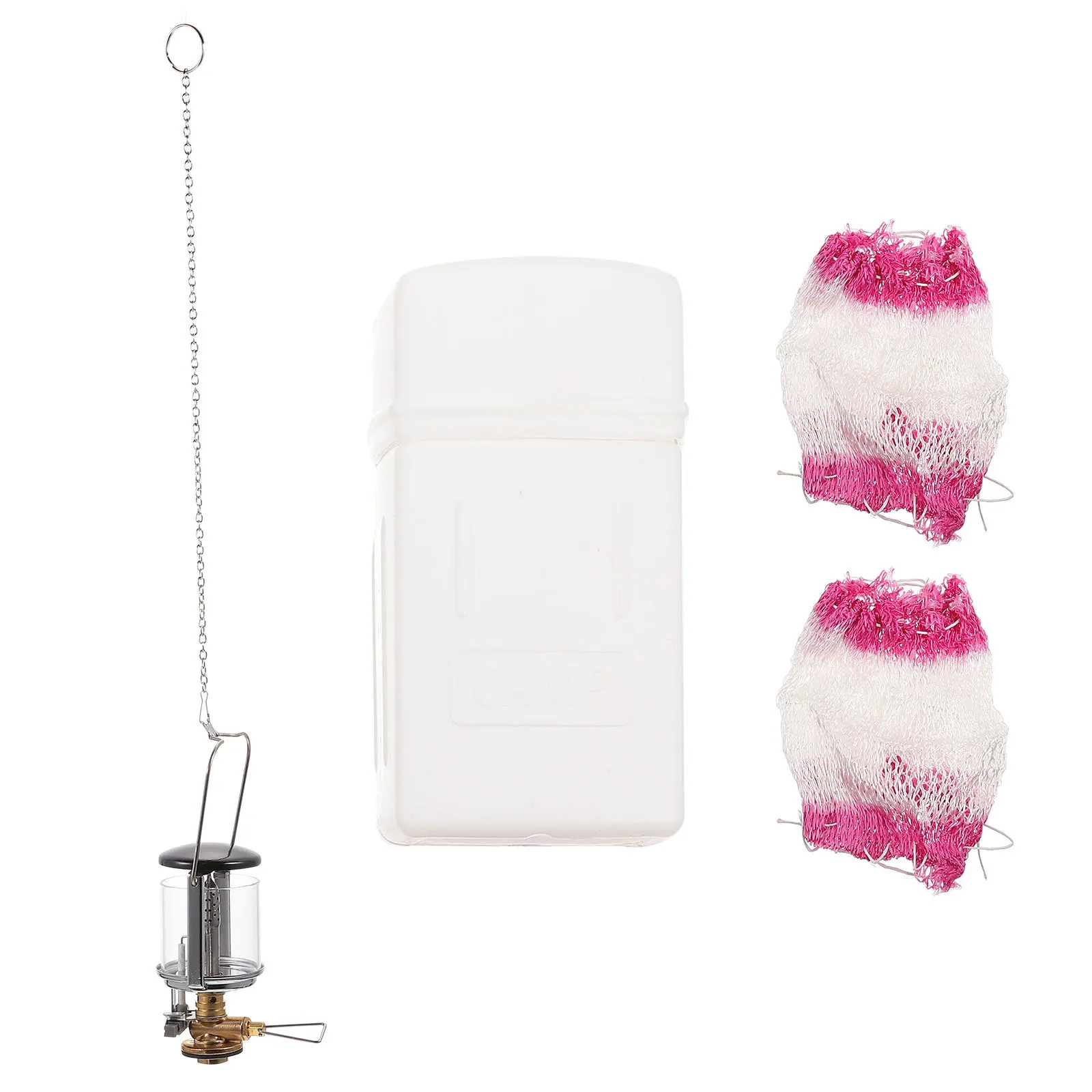 

1Pcs Outdoor Gas Lamp Heavy Duty Threaded Flat Tank Compatible for Patio Garden Camping Fishing Picnic Emergency Lighting Supply