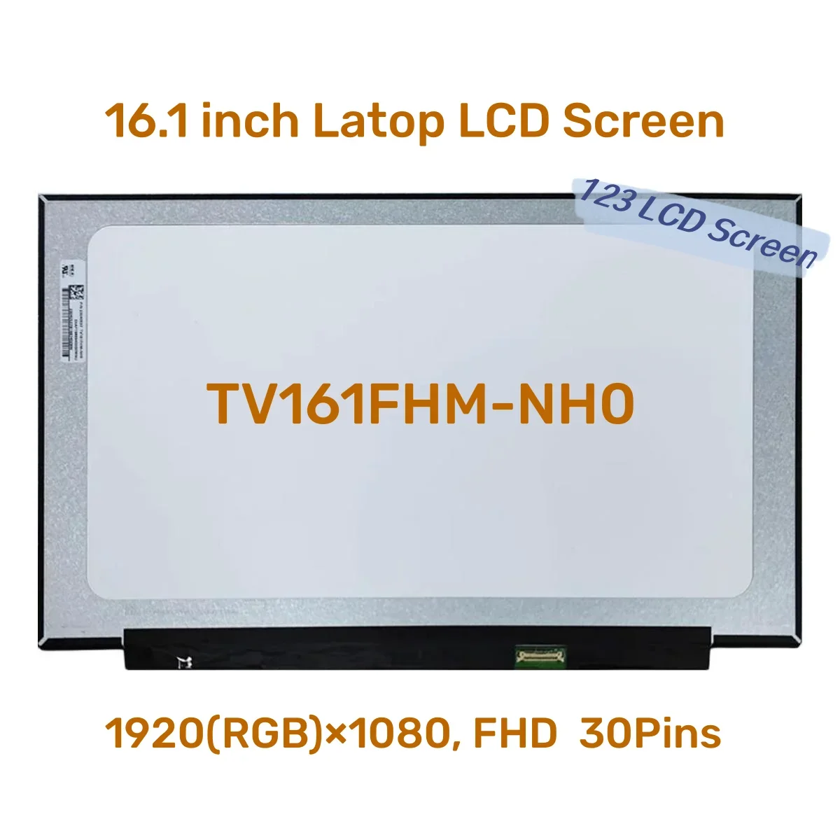 

16.1" Slim LED matrix TV161FHM-NH0 laptop lcd screen panel Display 1920*1080P FHD IPS 60HZ