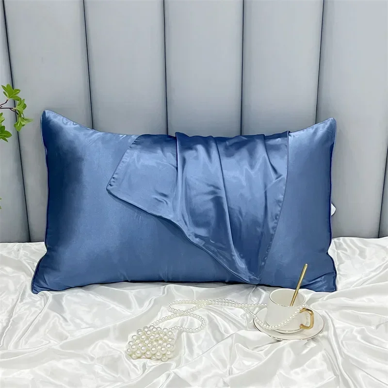 

Natural Mulberry Silk Pillowcase Decorative Luxury 6A Throw Pillow Cover Comfortable Solid Pure Bedding Silk Cushion Cases