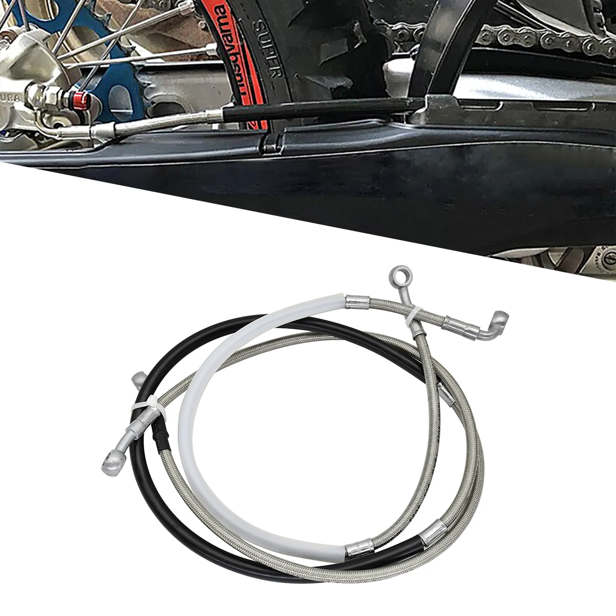 Motorcycle Front or Rear Brake Oil Hose For Husqvarna TC FC TE FE TX FX For KTM XCW XCF-W EXC EXC-F SX SXF XC XCF 2014-2024