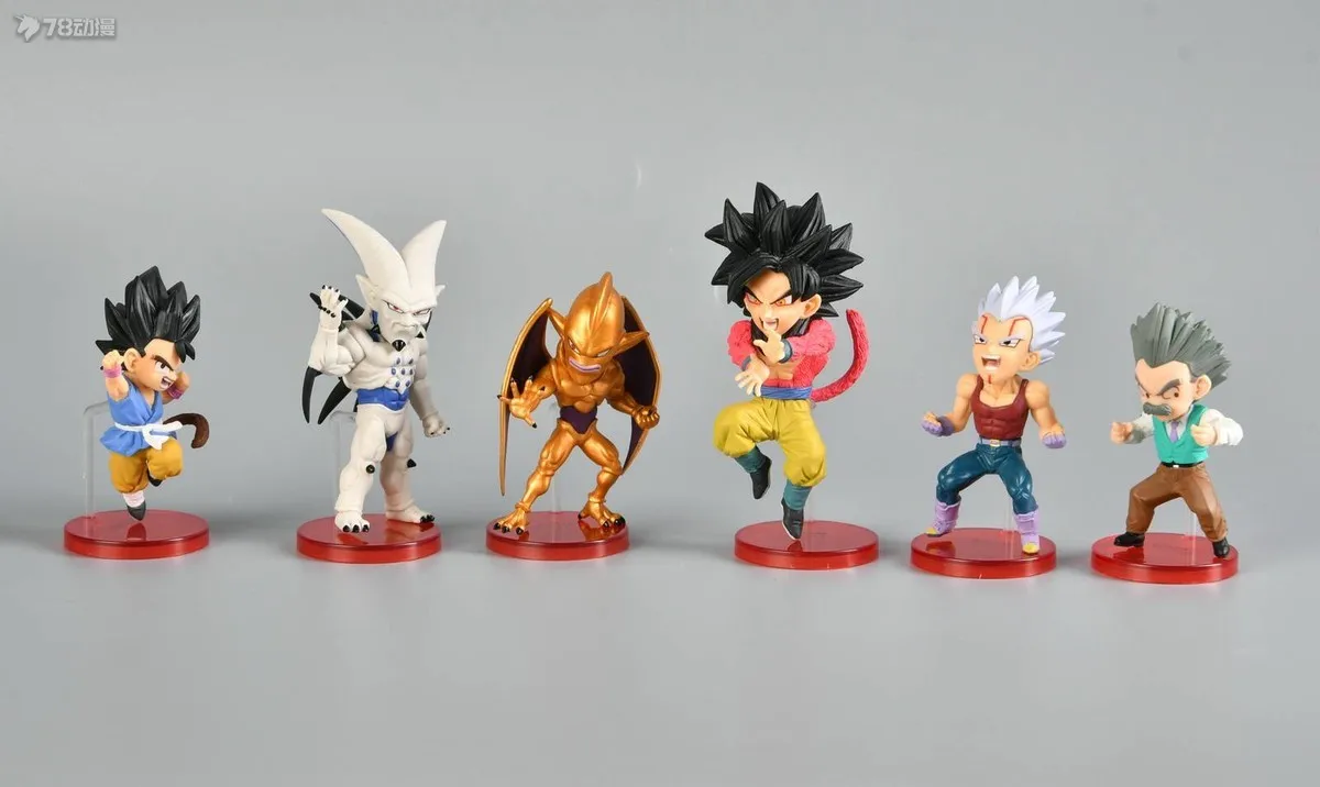 Dragon Ball Z Super Saiyan Son Goku Anime Figure Son Gohan Vegeta Broly Piccolo Majin Buu Set Action Figurine Model Gifts Toy