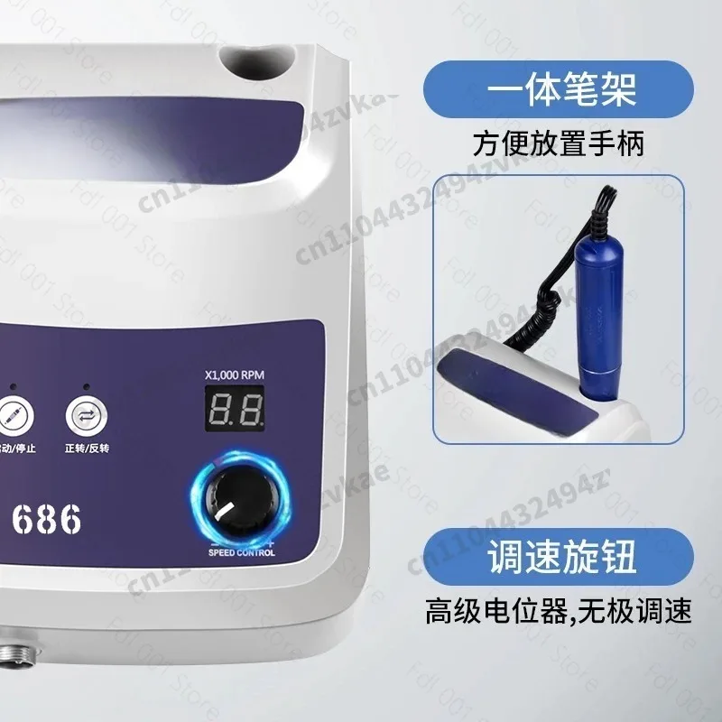 Brushless engraving machine jade jade woodworking small electric engraving tooth machine polishing tool grinding machine