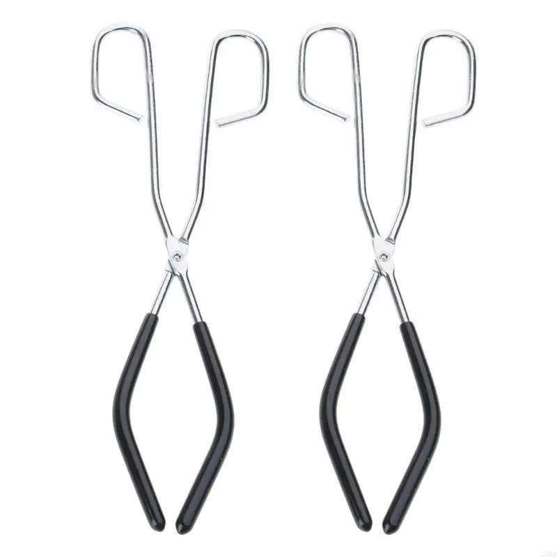 2Pieces Metal Beaker Tongs Lab Laborage verre Tobus