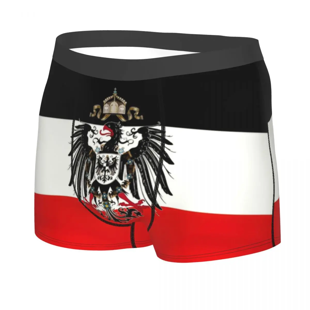 Custom Male Flag Of German Empire Underwear Germany Deutschland Germany Proud Boxer Briefs Breathbale Shorts Panties Underpants