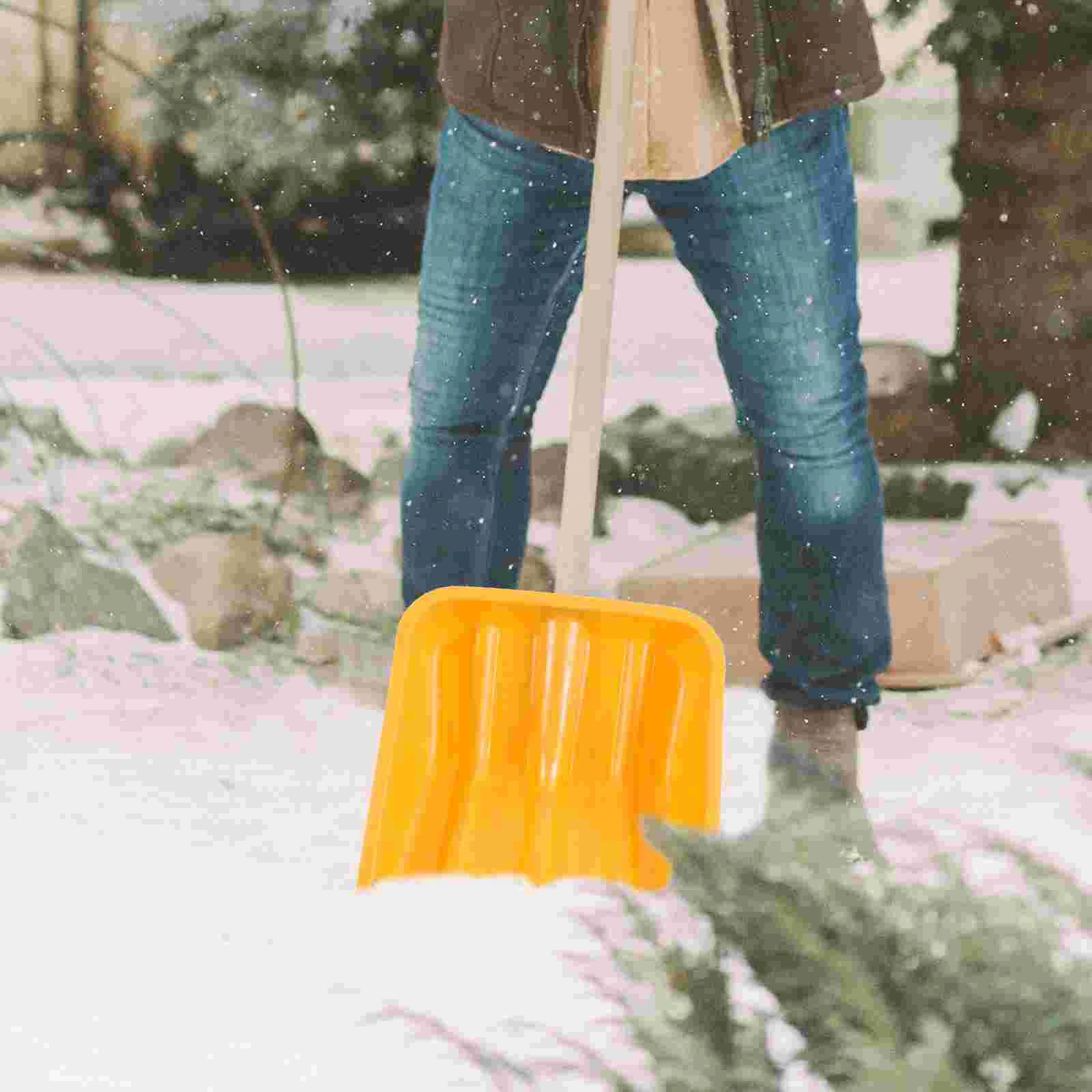 Plastic Shovel Head Replacement Snow Mud Removal Shovel Snow Shovel Dustpan Shovel Head Ash Scoop Ice Shovel Gardening