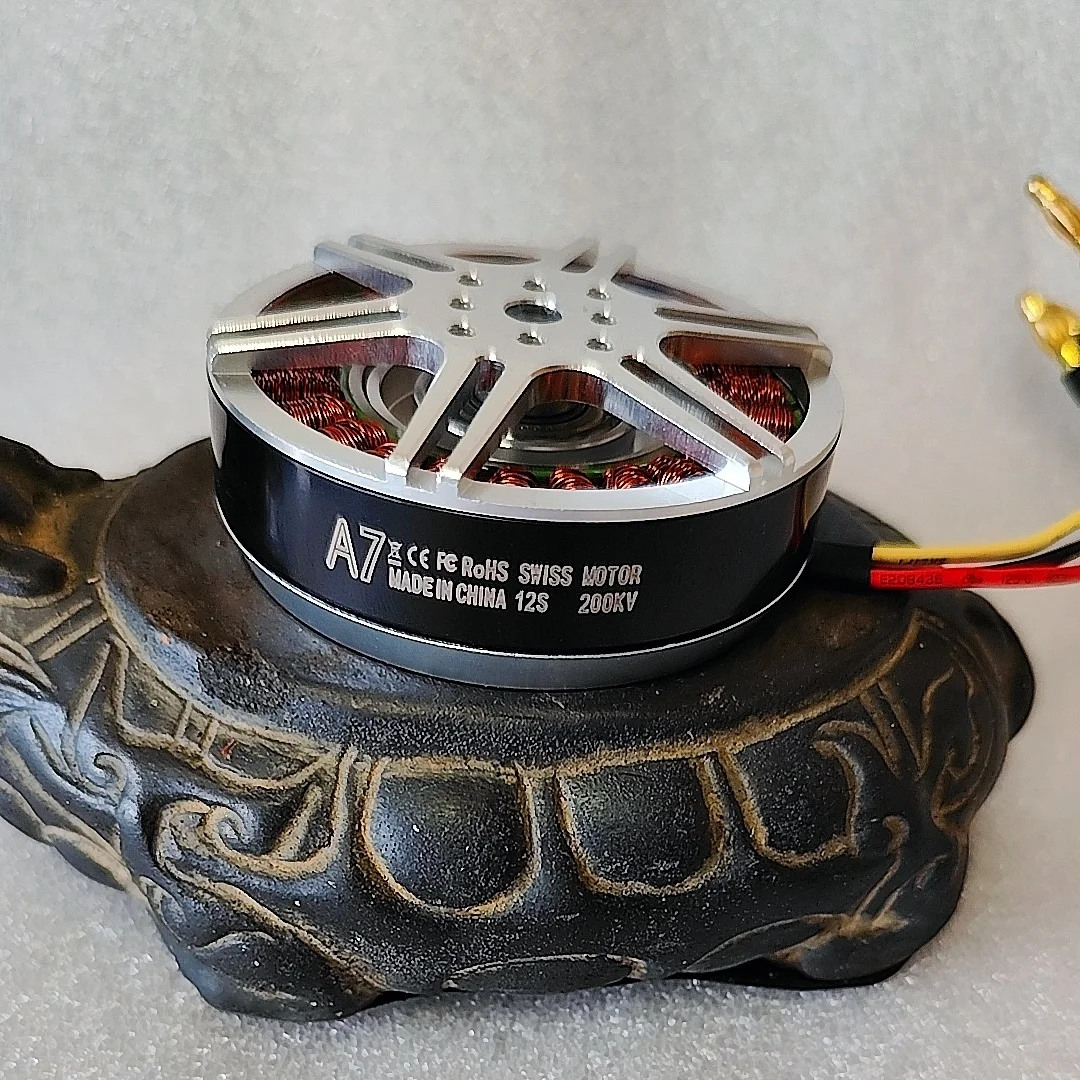 12s 200KV Motor sem escova de alto desempenho Indústria Drone Helicóptero Aeronave Alta proteção 6210 Adequado para Agricultura