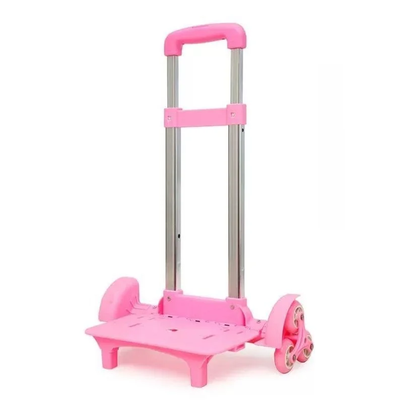 

6-Wheel Luggage Cart for Men And Women Student Backpack Accessories Pull Rod Base Bag Holder Travel Suitcase Accessories