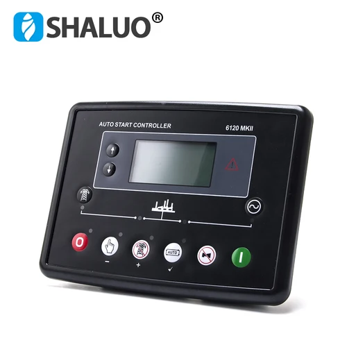 6120 MKII Compatible con generador de controlador DSE6120 MKII de aguas profundas, módulo de Control AMF de parada de arranque automático para piezas de grupo electrógeno diésel