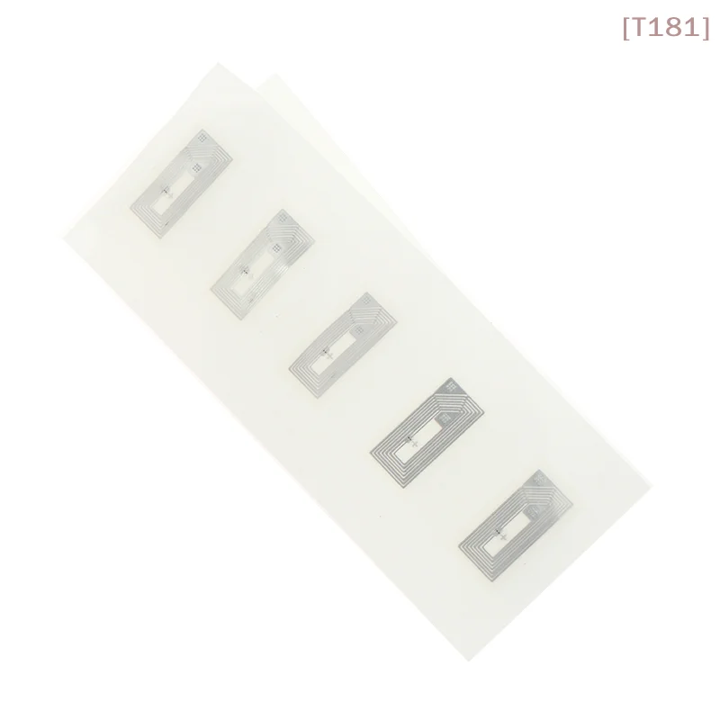 

[E] 10Pcs NFC Chip Ntag213 Sticker Wet Inlay 11x21MM 13.56MHz RFID Label Tag 213 Anti-counterfeiting Label Electronic Label