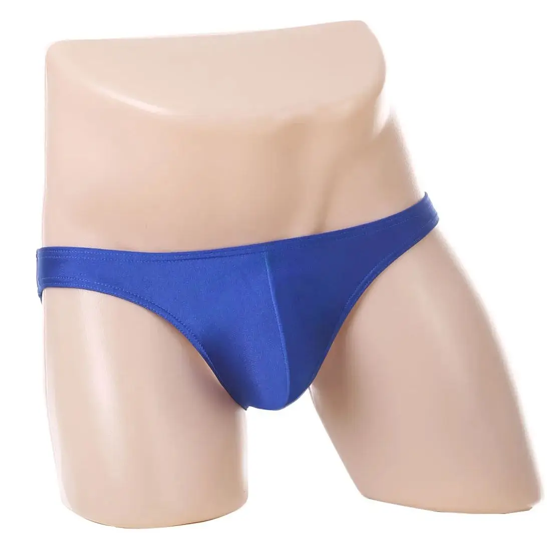

Men's Underwear Sexy Low-rise Bulge Pouch Briefs Solid Color Underpants Comfortable Swimming Bikini Breathable Male Lingerie