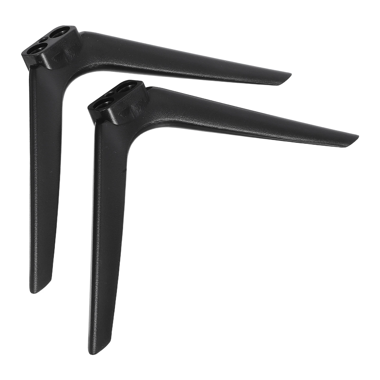 

Punch Free Stand Bracket No Drilling Required Modern Design Stable Support Base for TVs Monitors Projectors Desk Shelf Mount