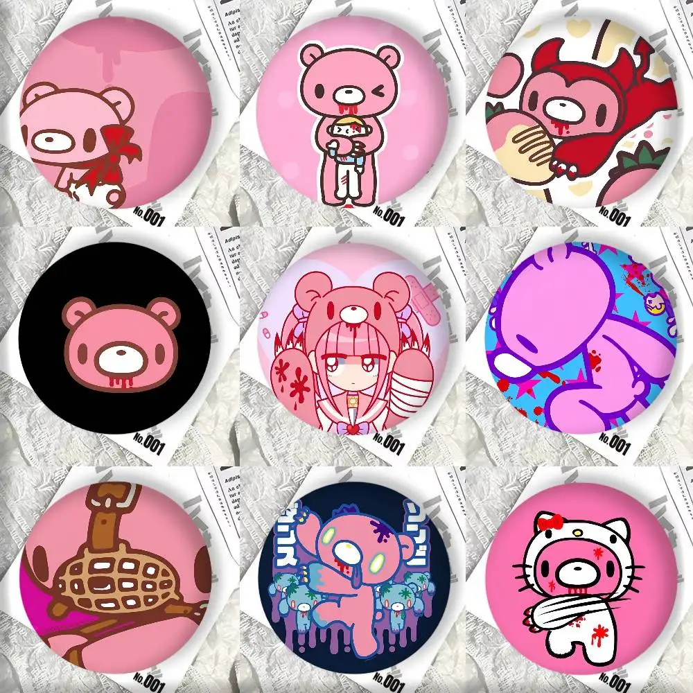 G-Gloomy Bear Abzeichen Pins Anstecknadeln Hut Pins Broschen Geschenke Dekor Rucksäcke Anime