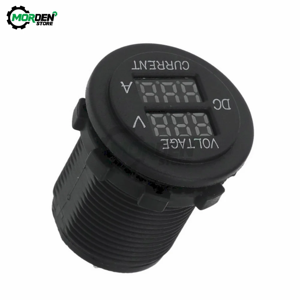 DC 12-24V Digital Voltmeter Ammeter Voltage Meter Power Voltage Tester Detector Voltage Measuring Instrument Tool