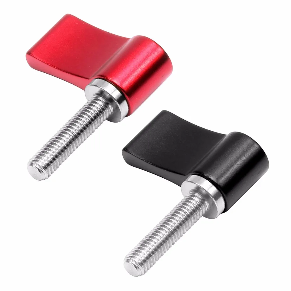 BGNing CNC M4 M5 M6 * 12mm 17mm 20mm Einstellbare Hand Schraube Enge Schloss Schrauben für DSLR Kamera 15mm Schiene Stange Folgen Fokus Teile – Detail 22