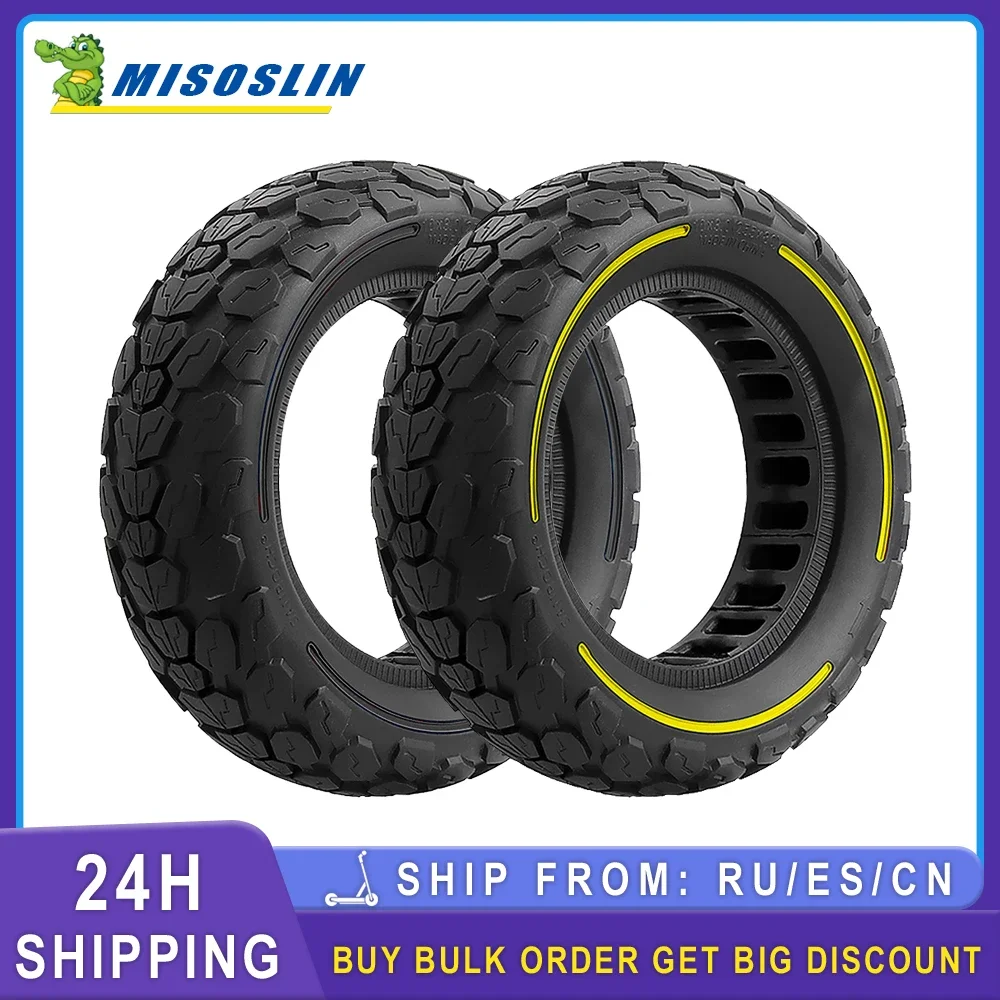 Solid Tyre Electric Scooter 10X3.0 255*80 80/65-6 Solid tire Rubber For ZERO10X Kugoo M4 G1 Dualtron E-Scooter Wheel Honeycomb