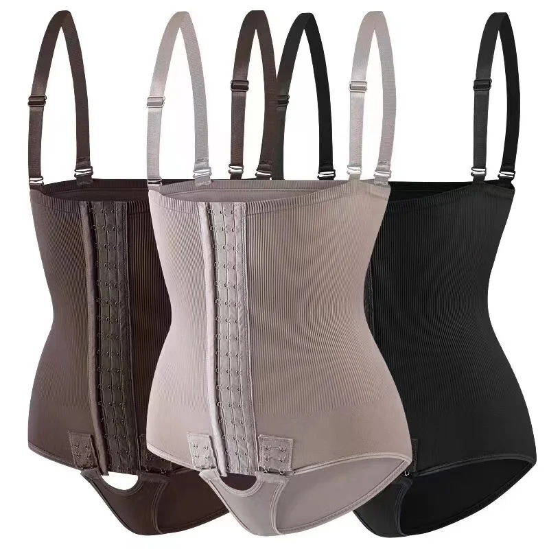 Fajas Colombianas Abdomen Female Reducing Girdles Waist Trainer Flat Stomach for Slim Tummy Control Body Shaper Women Shapewear