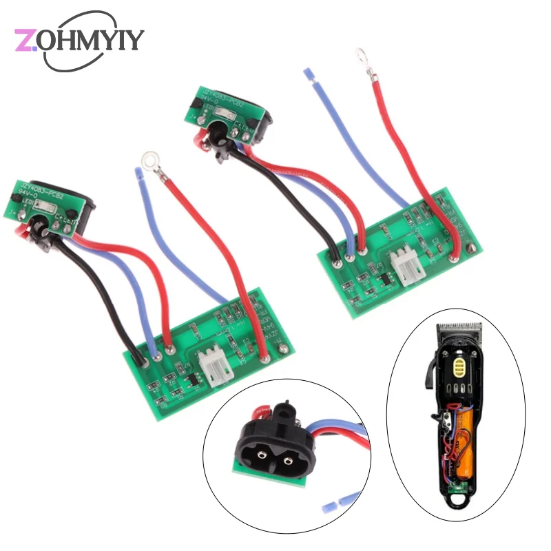 Electric Clipper Assembly Circuit Board Compatible with8591/8148 Hair Cutter Clippers Repair Part Accessories