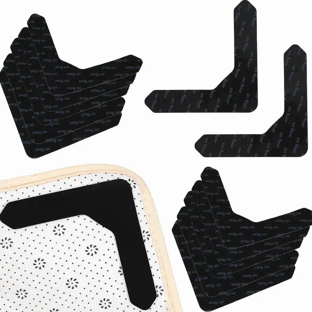 Rutschfeste Aufkleber für Teppiche, wiederverwendbare Teppichgreifer, rutschfeste Ecken, Pads, rutschfestes Klebeband, Matte, Teppichgriff, Stopper, Aufkleberband – Detail 10