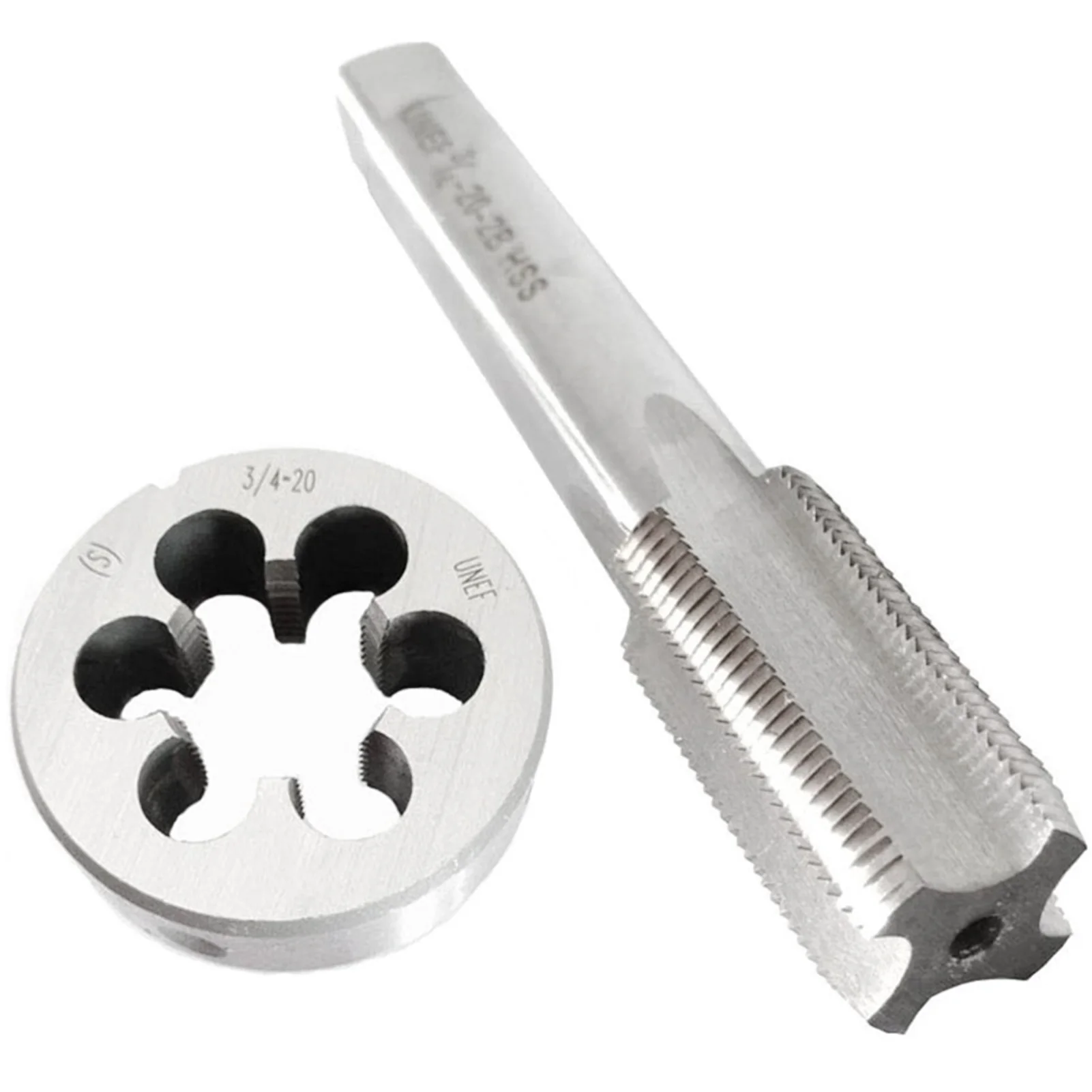 Thread Tap and Die Set Professional Machinery Manufacturing Tool for Mechanics High Speed Steel Precision Threading Kit