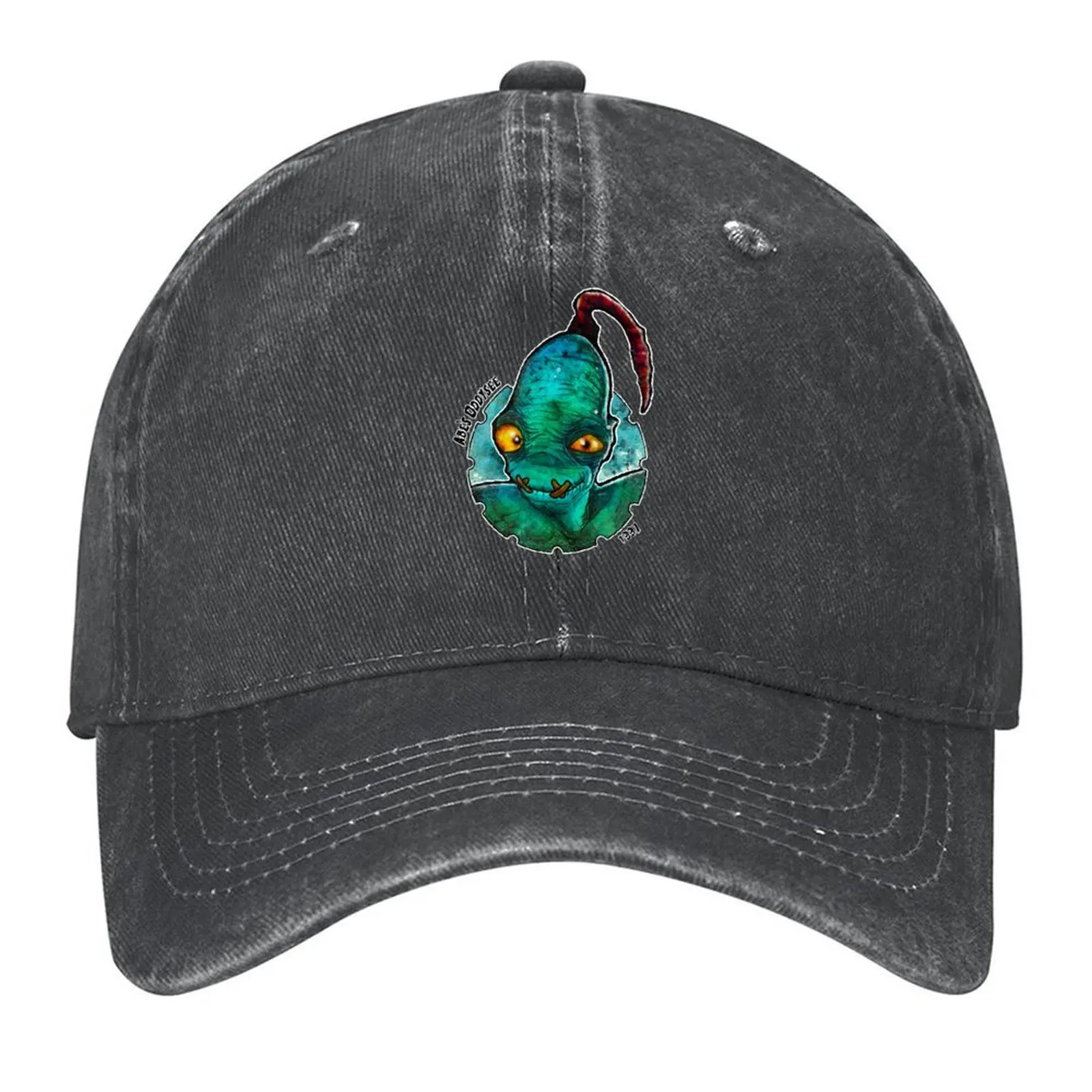 

Oddworld Abe's Oddysee 1997 Baseball Cap sun caps Unique hats Golf Wear sun hat Women's Golf Clothing Men's