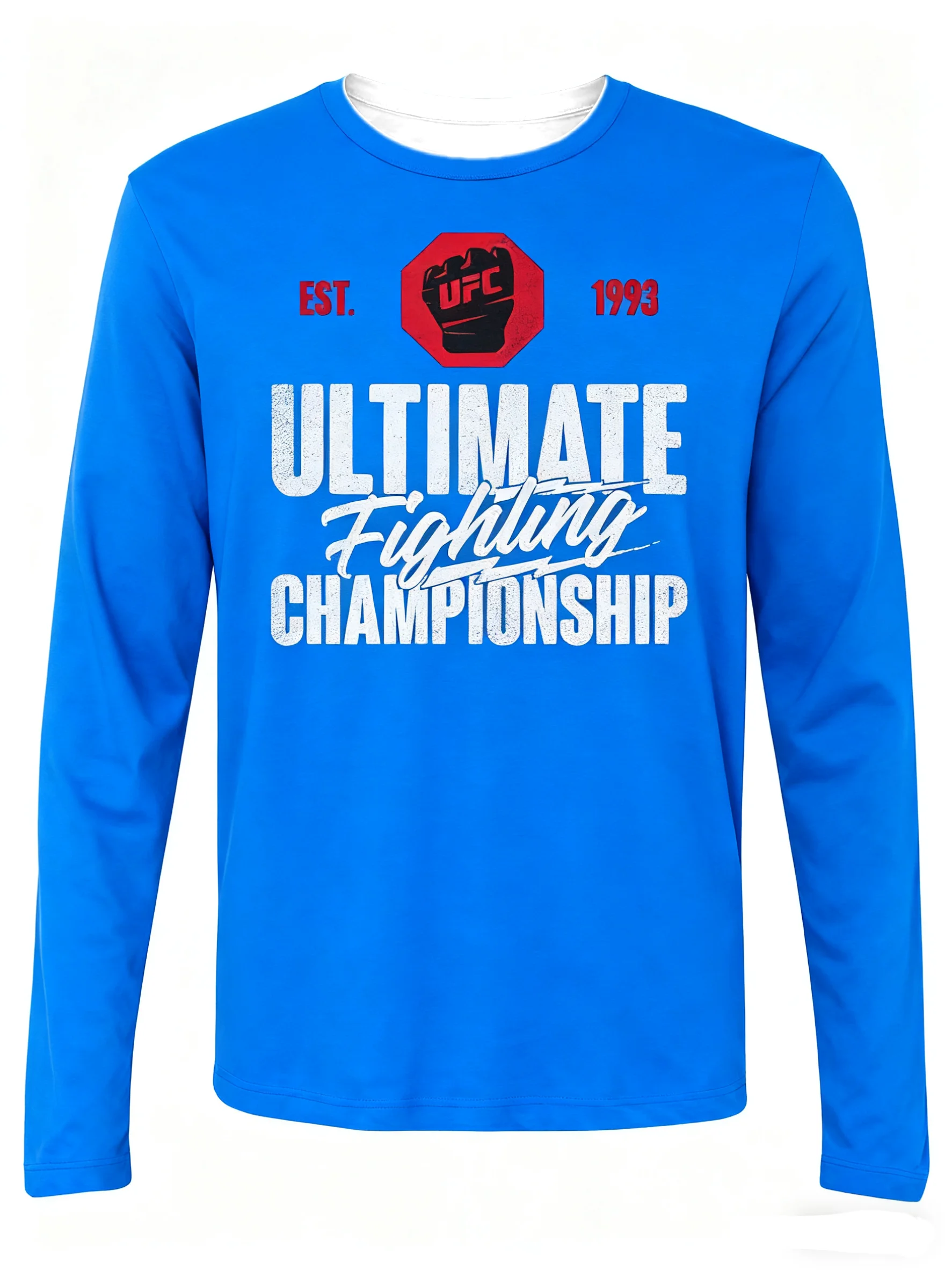 Ufc الخريف والشتاء القتالية نمط الرجال والنساء المتطرفة عشاق الرياضة بأكمام طويلة تي شيرت التجفيف السريع #2