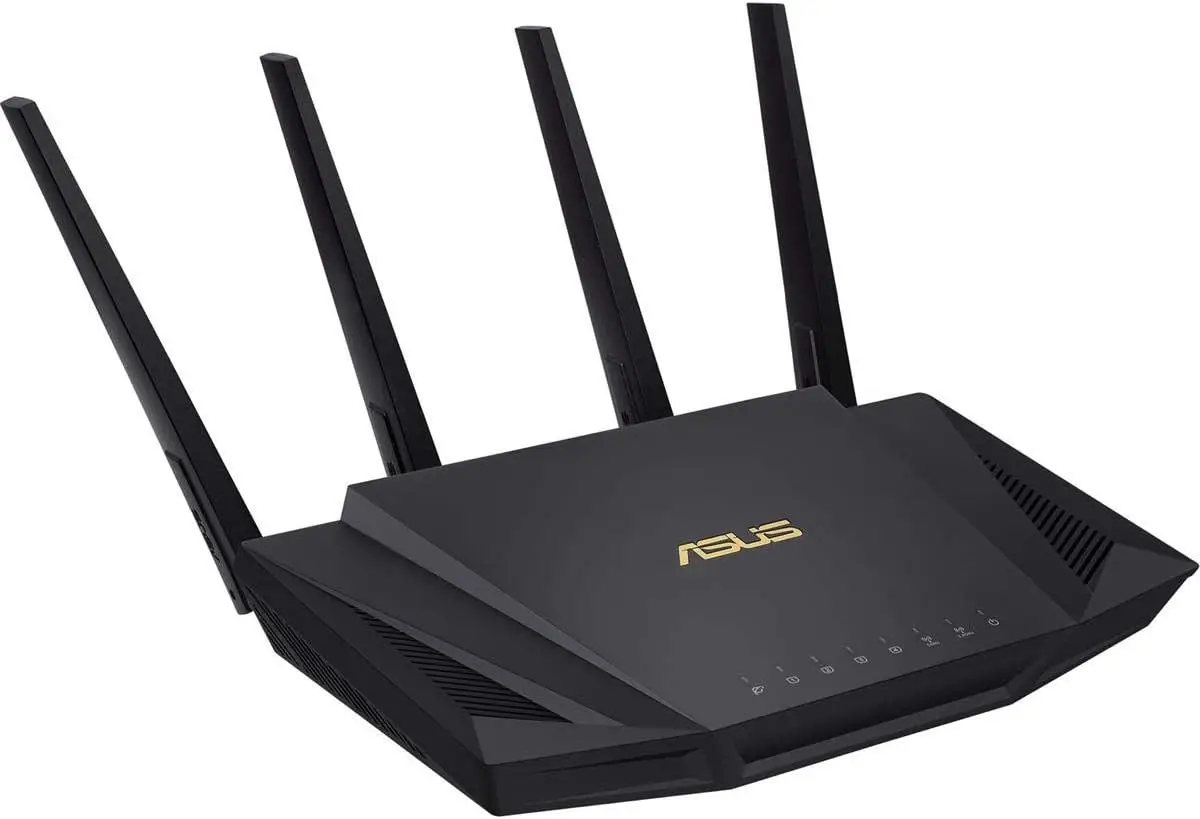 

Renewed Dual Band WiFi 6 Router with 3000 Mbps Speed, Mesh Support & Advanced Security