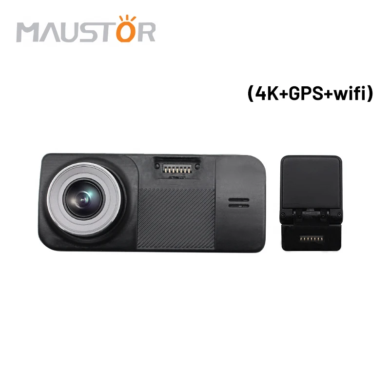 كاميرا Maustor 3.99 بوصة موديل خاص 2K WDR Dash Cam مع مستشعر G مدمج واي فاي بعدسة مزدوجة كاميرا داشكام صندوق أسود للسيارة #5