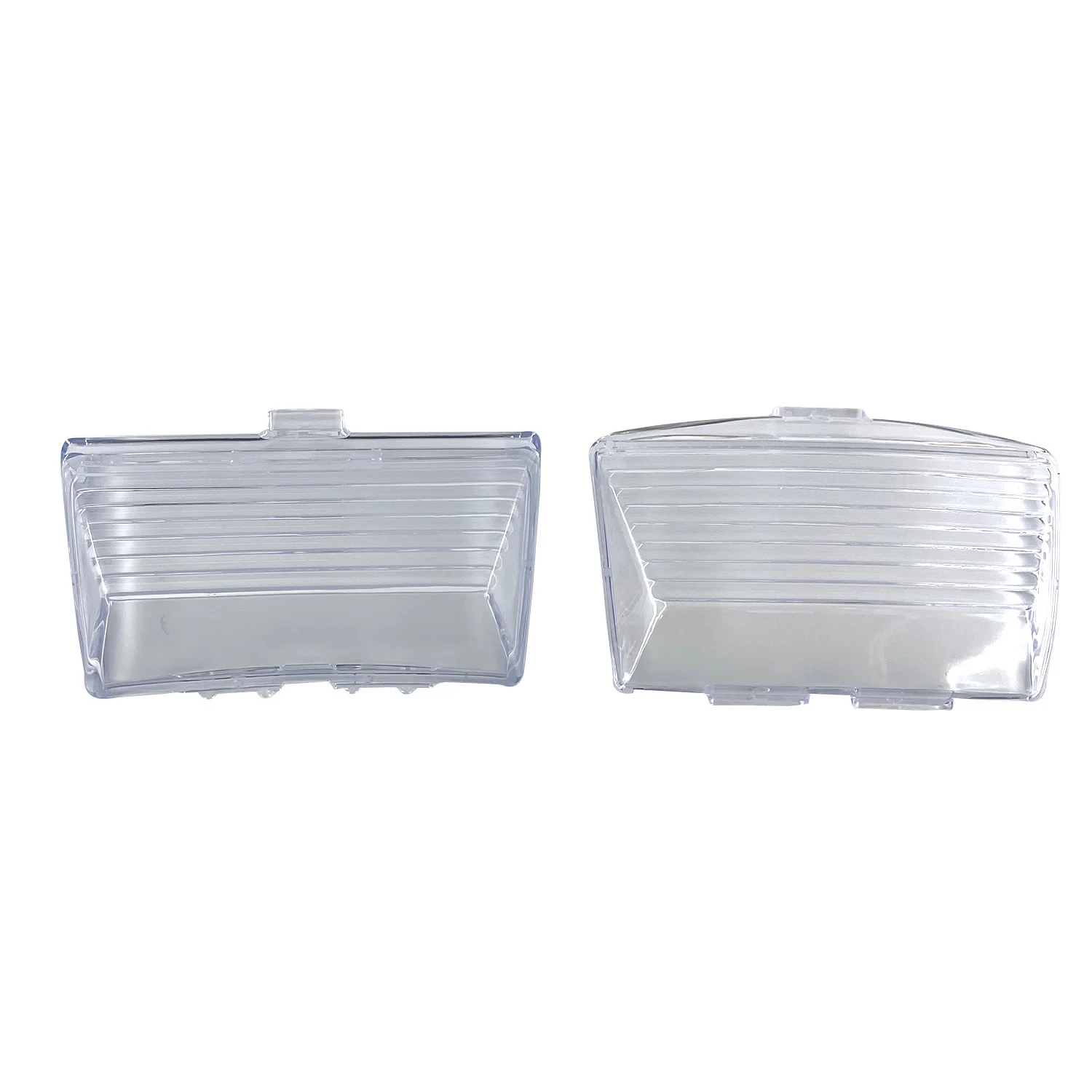 Clear Front Rear ABS Mud Guard Fender Tips Light Lamp Lens Cover For Harley Touring Ultra Classic Electra Glide Standard FLHX FL