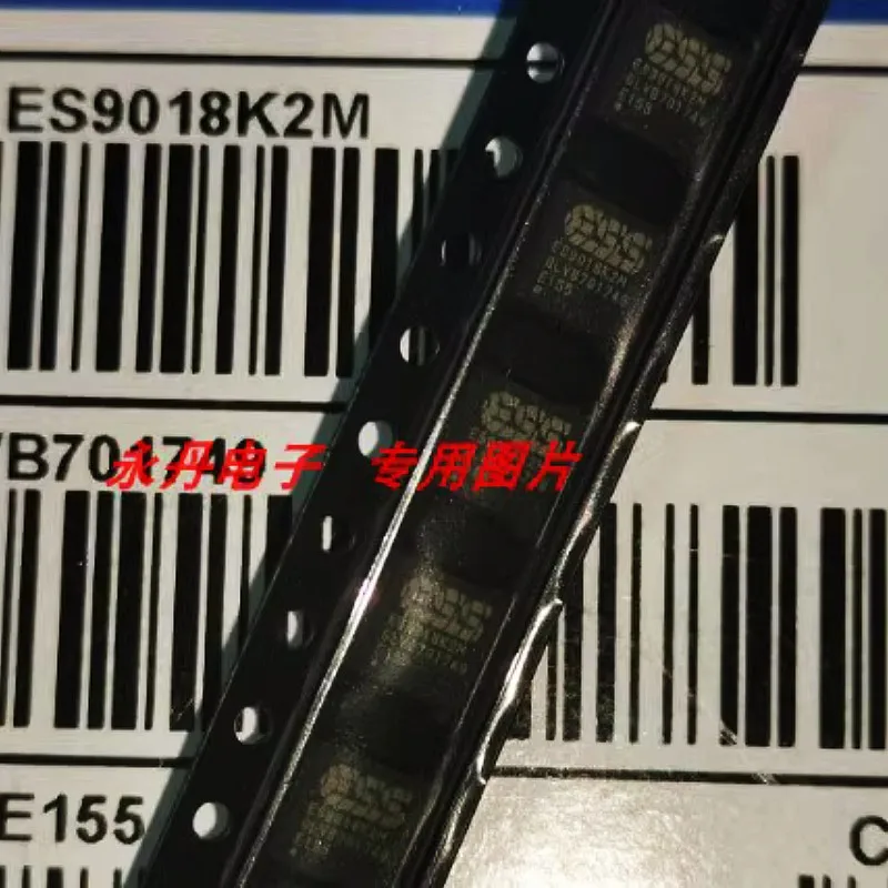 free shipping 5PCS/LOT ES9018K2M ES9018 32-bit Stereo Mobile Audio DAC IC   NEW100%ORIGINAL