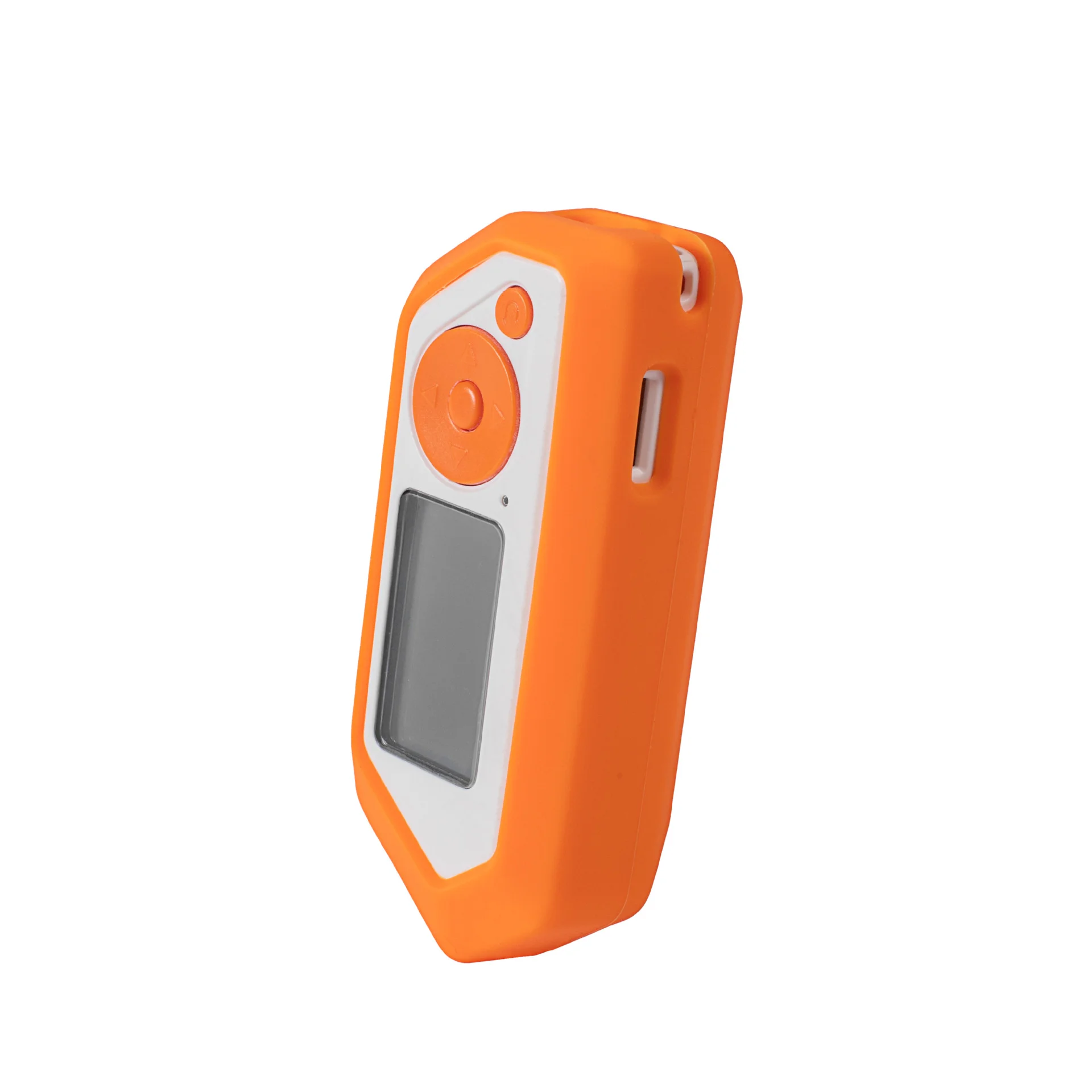 Silicone Protective Case for Flipper Zero Multifunctional Tool White/Orange Game Console Protective Cover