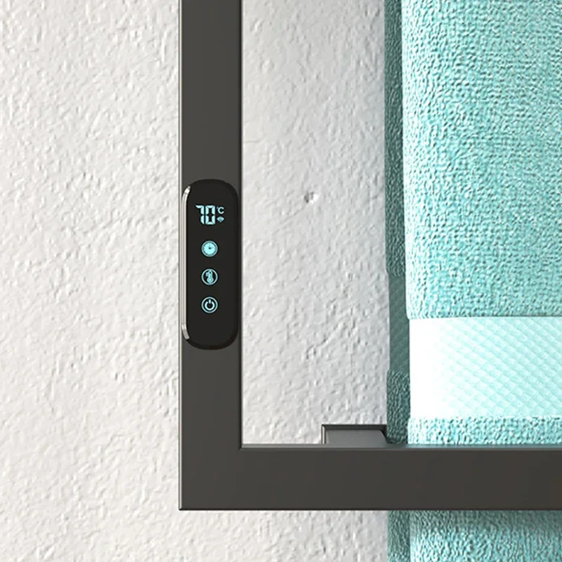 Modern Heated Towel Rack Smart Heated Towel Rails Australia Warmer Bathroom Radiator Electric Towel Warmer - view 4