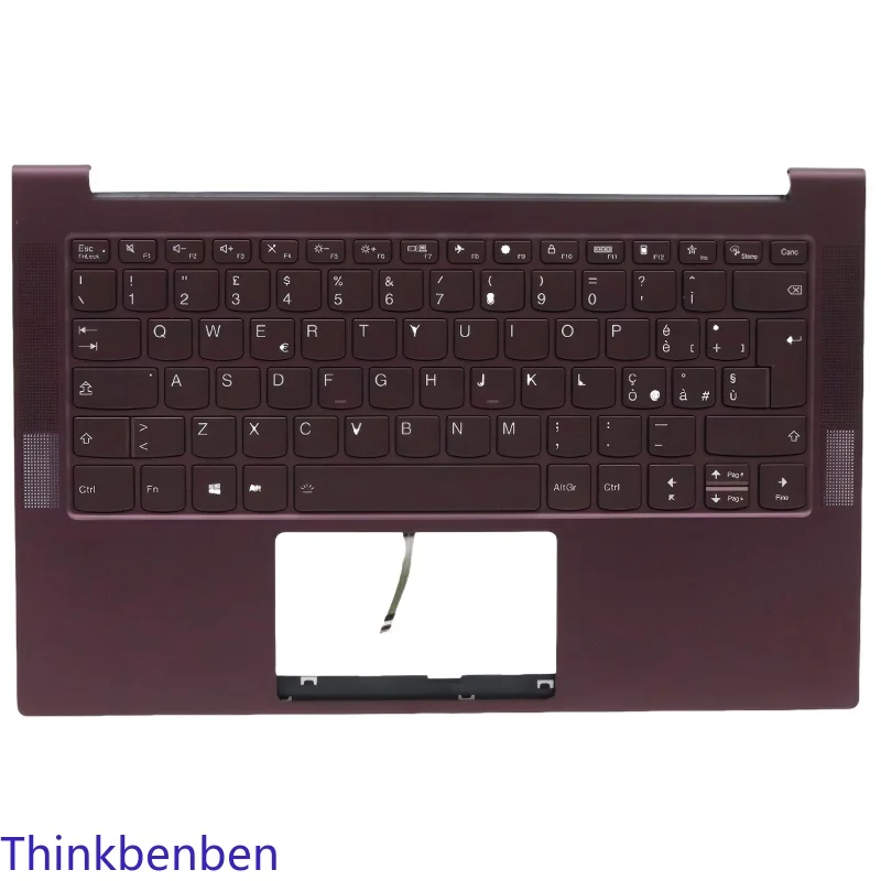 

IT Italian Orchid Keyboard Upper Case Palmrest Shell Cover For Lenovo Ideapad Slim 7 14 14RE05 14IIL05 14ITL05 5CB0Z32182