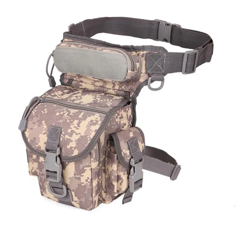 Military Waist Fanny Pack Weapons Tactics Ride Leg Bag For Men Waterproof Drop Utility Thigh Pouch Multi-Purpose Hip Belt