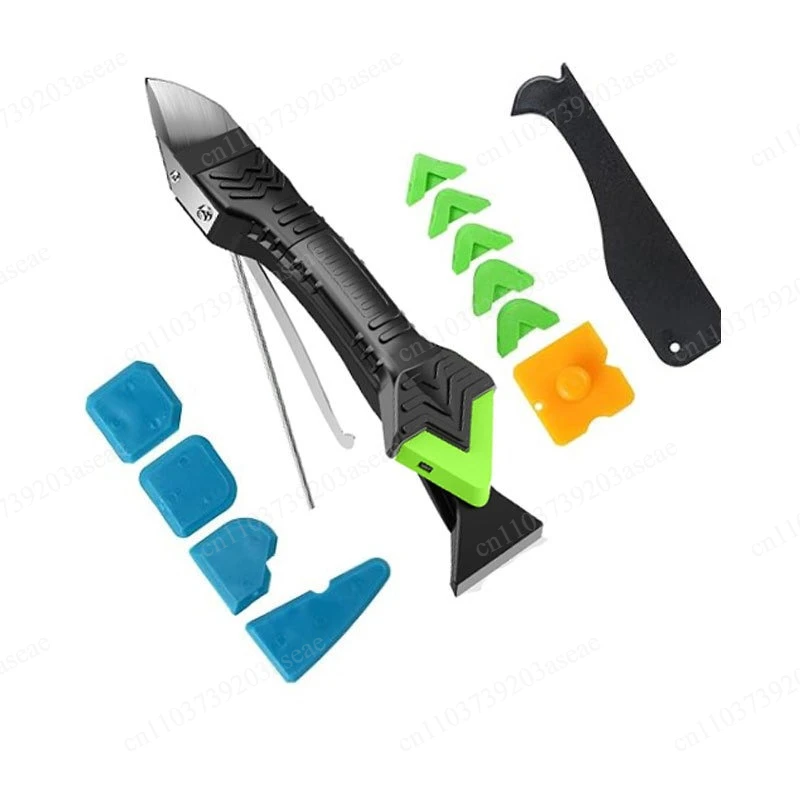 Caulking Tool Set Sealant Remover Trimming Glass Glue Scraper Grouting Kit Multifunctional