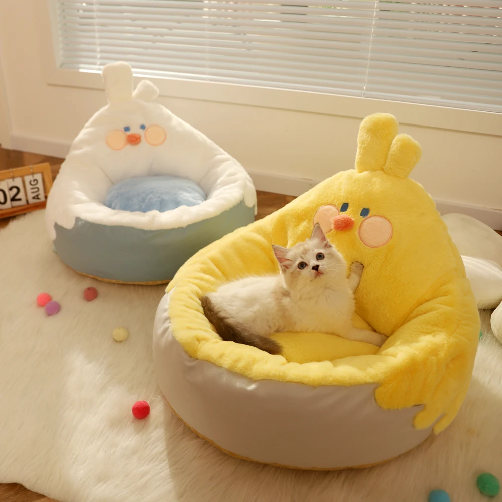 HOOPET Pet Cat Dog Bed Warming Dog House Soft Material Sleeping Bag Pet Cushion Puppy Kennel