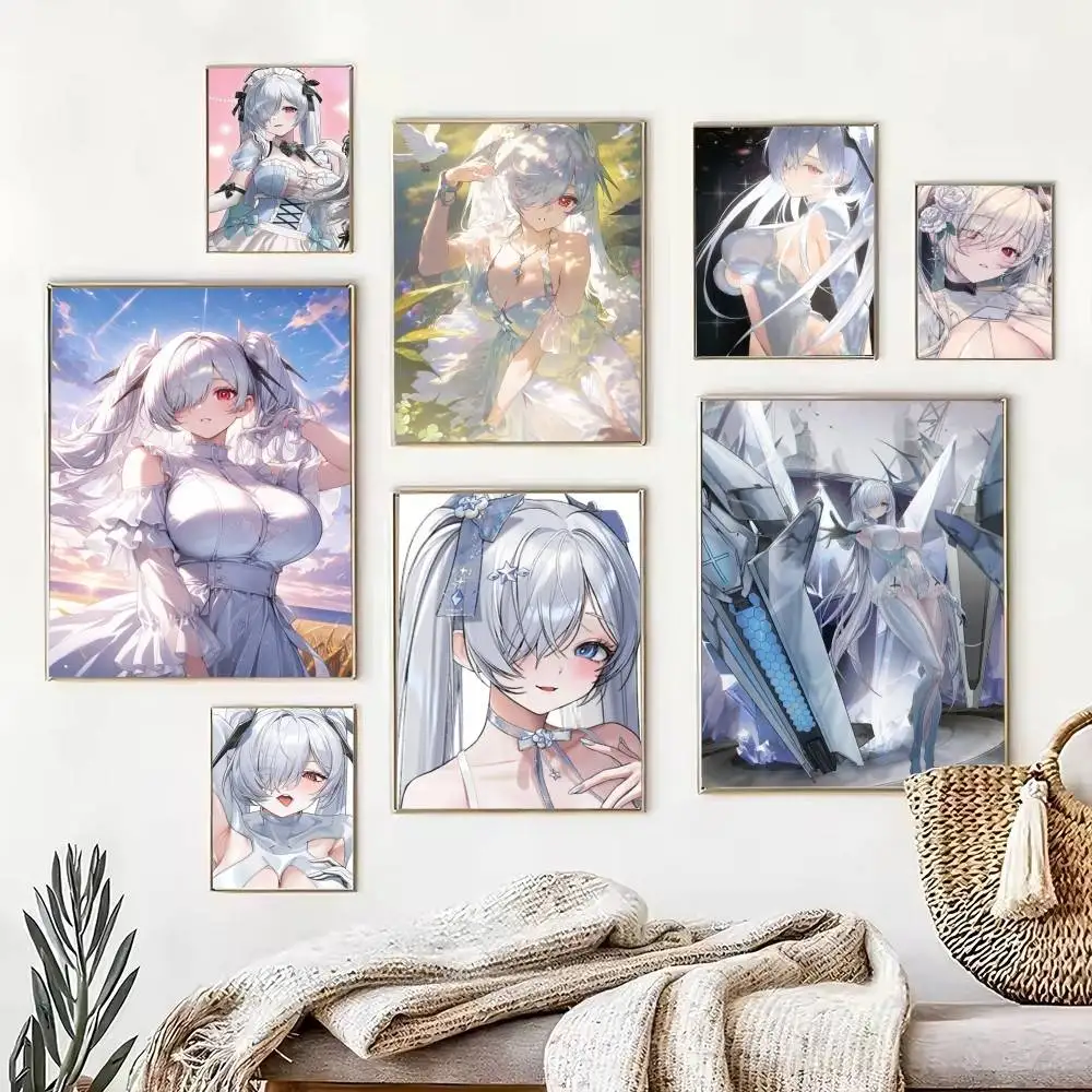 Cinderella Goddess of Victory Game Poster Dorm Living Room Aesthetic Wall Decoration Painting